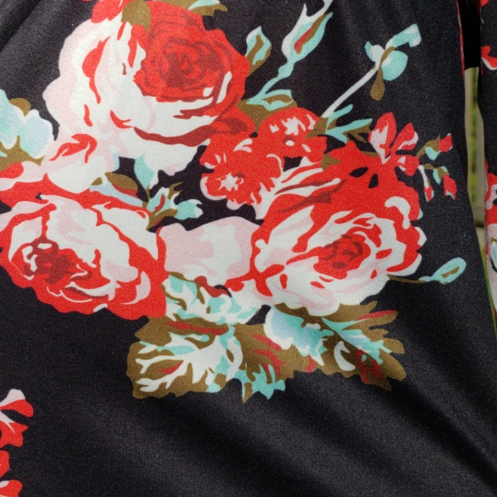 🌿Floral Print Open Front Cardigan🌿 - Picture 8 of 8